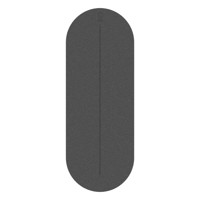 مت یوگا بادیمون سری Oval  رنگ Stone Grey