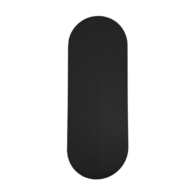 مت یوگا بادیمون  Oval  رنگ Black obsidian