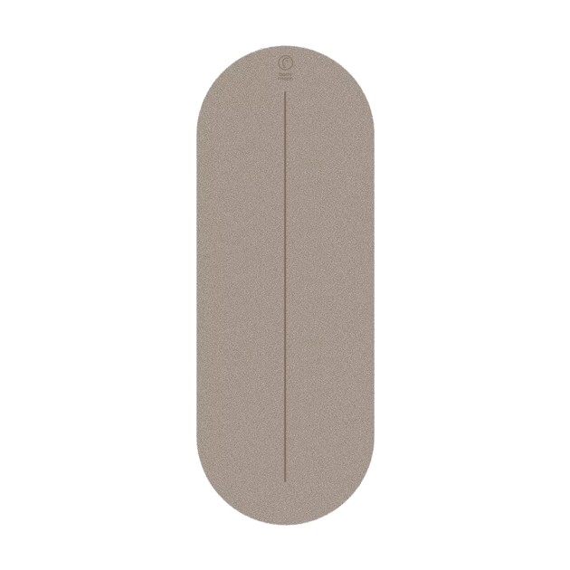 مت یوگا بادیمون سری Oval  رنگ Khaki